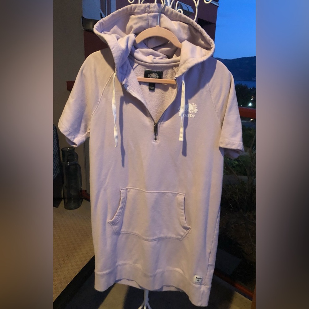 Roots sweatshirt dress ~ lilac in colour